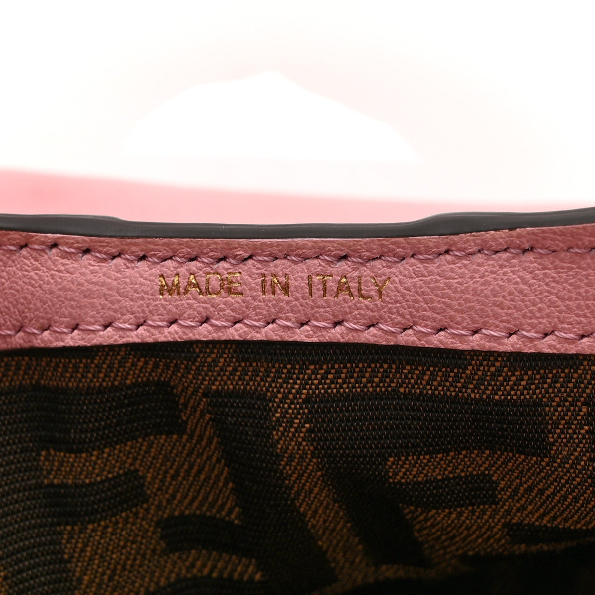 Fendi Calfskin Mini Spy Pink 7 of 12