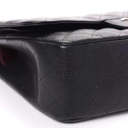 Chanel Caviar Quilted Jumbo Double Flap Black 7 of 14