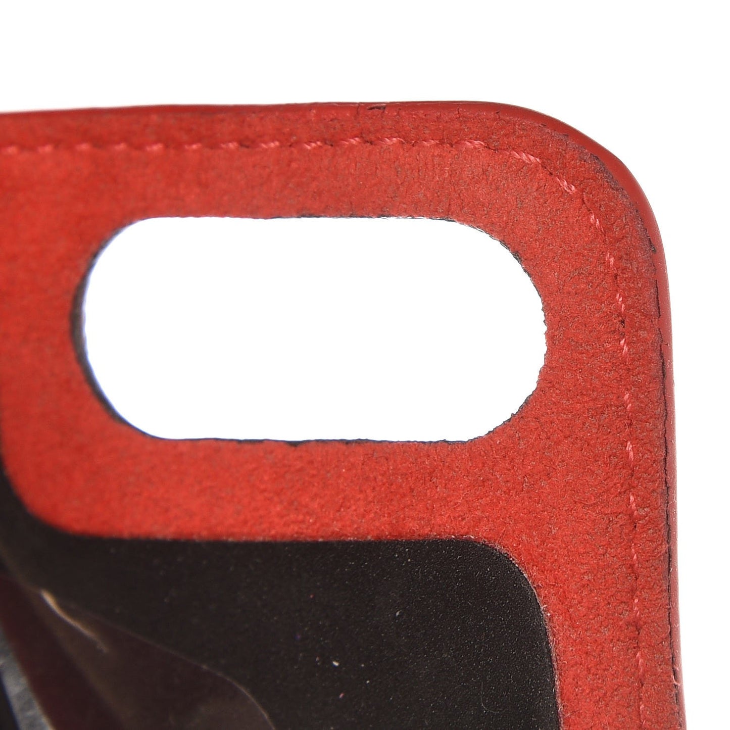 Monogram iPhone 7 Plus Folio Case Red