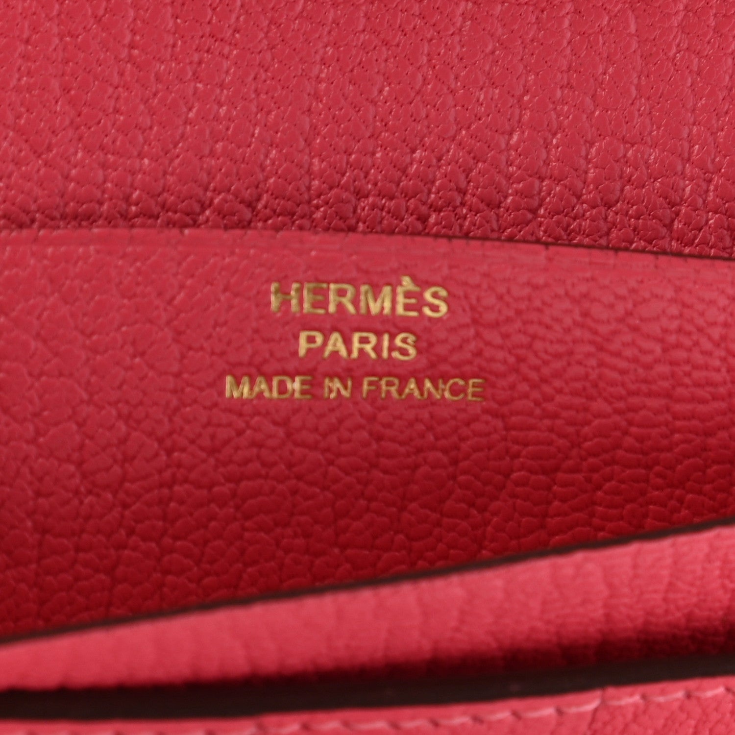 Hermes Chevre Mysore Bearn Gusset Wallet Rose Azalee 6 of 7