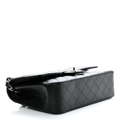 Chanel Caviar Quilted Medium Double Flap Black 4 of 10