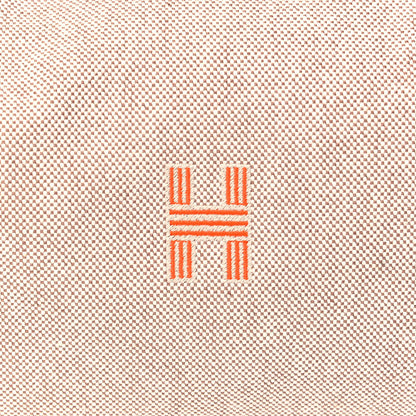 Hermes Canvas Large Bride-A-Brac Pouch Natural Orange 7 of 9