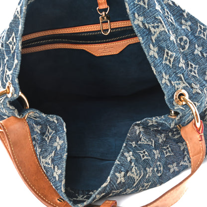 Louis Vuitton Denim Daily GM Gris Blue 5 of 12