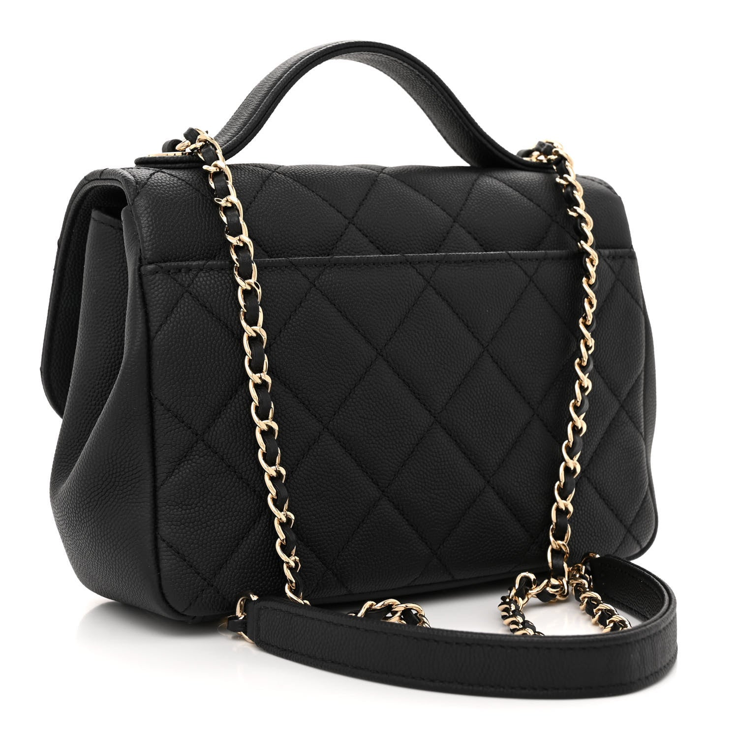Chanel Caviar Quilted Small Business Affinity Flap Black 3 of 12