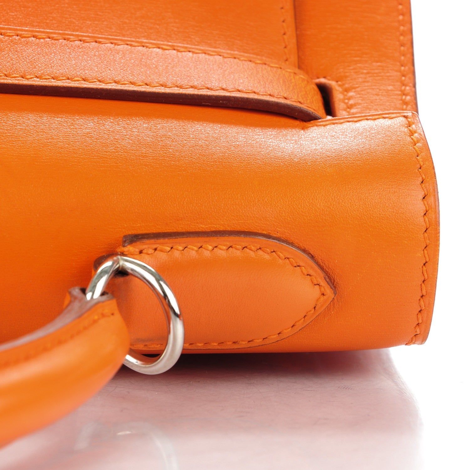 Hermes Box Kelly Sellier 32 Orange 13 of 28