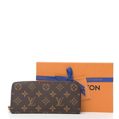 Louis Vuitton Monogram Clemence Wallet Fuchsia 6 of 6