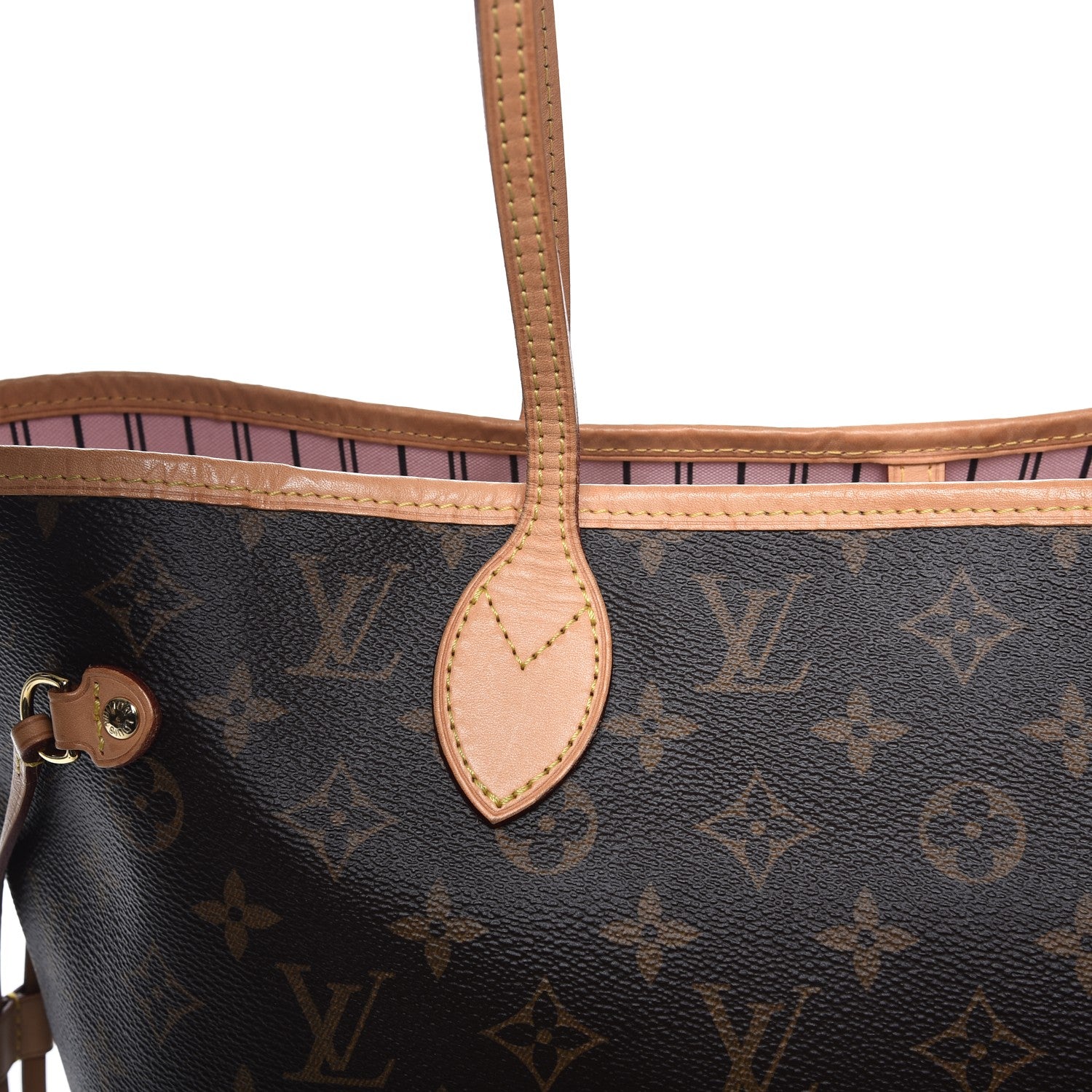 Louis Vuitton Monogram Neo Neverfull MM Rose Ballerine 10 of 11