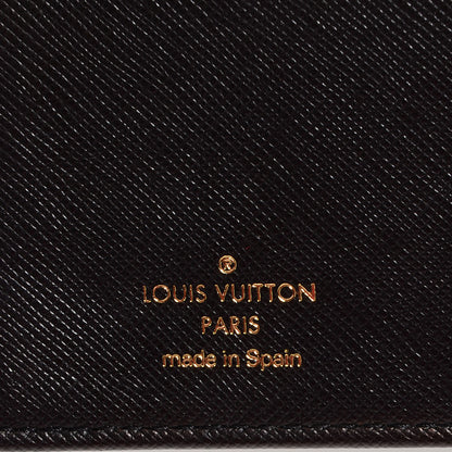 Louis Vuitton Mini Monogram Small Ring Agenda Cover Black 5 of 8