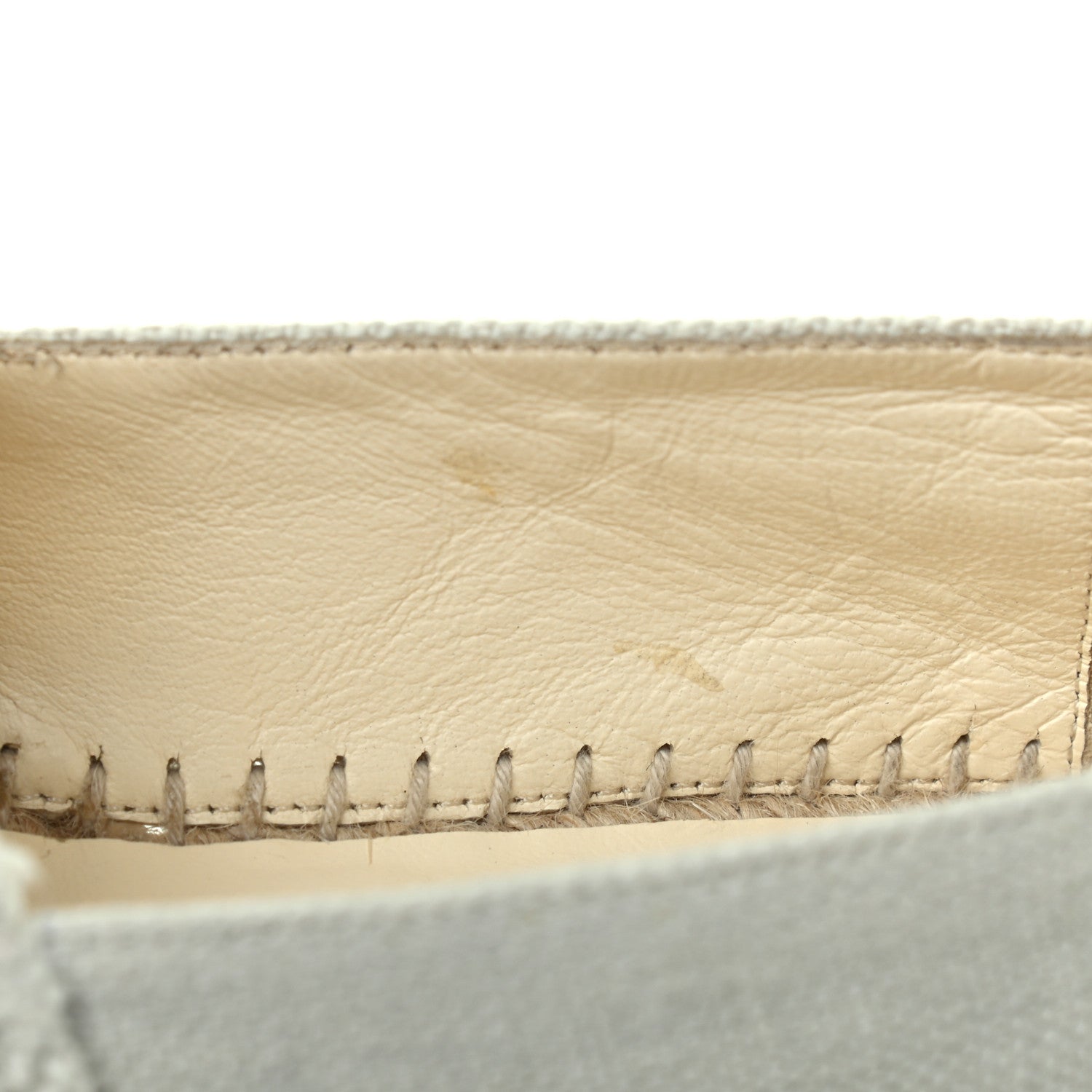 Chanel Linen CC Espadrilles 38 Beige Black 11 of 14