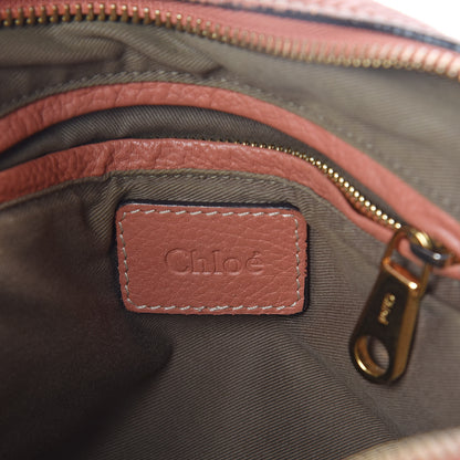Chloe Calfskin Medium Marcie Satchel Coral 6 of 8