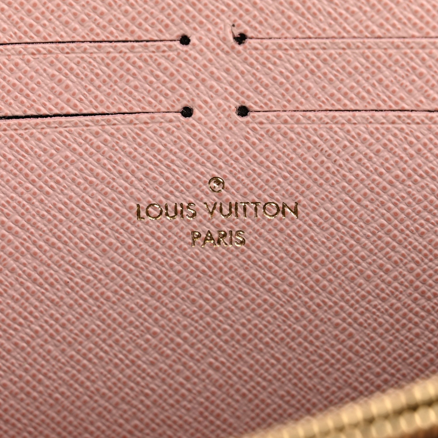Louis Vuitton Monogram Clemence Wallet Rose Ballerine 6 of 10