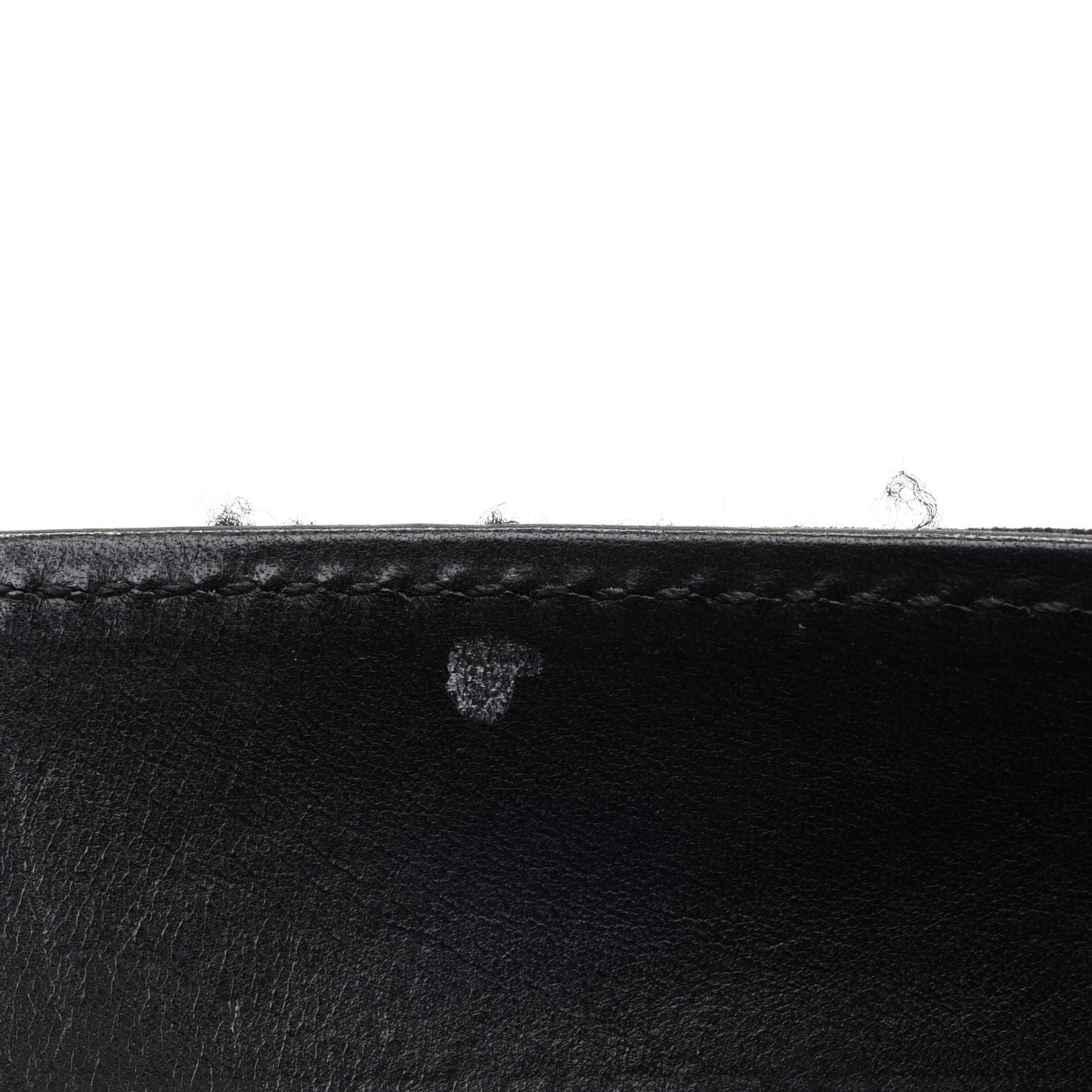 Shearling Toy Loulou Shoulder Bag Black