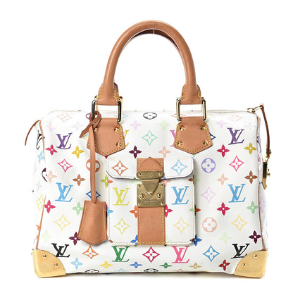 Louis Vuitton Monogram Multicolor Speedy 30 White 1 of 19