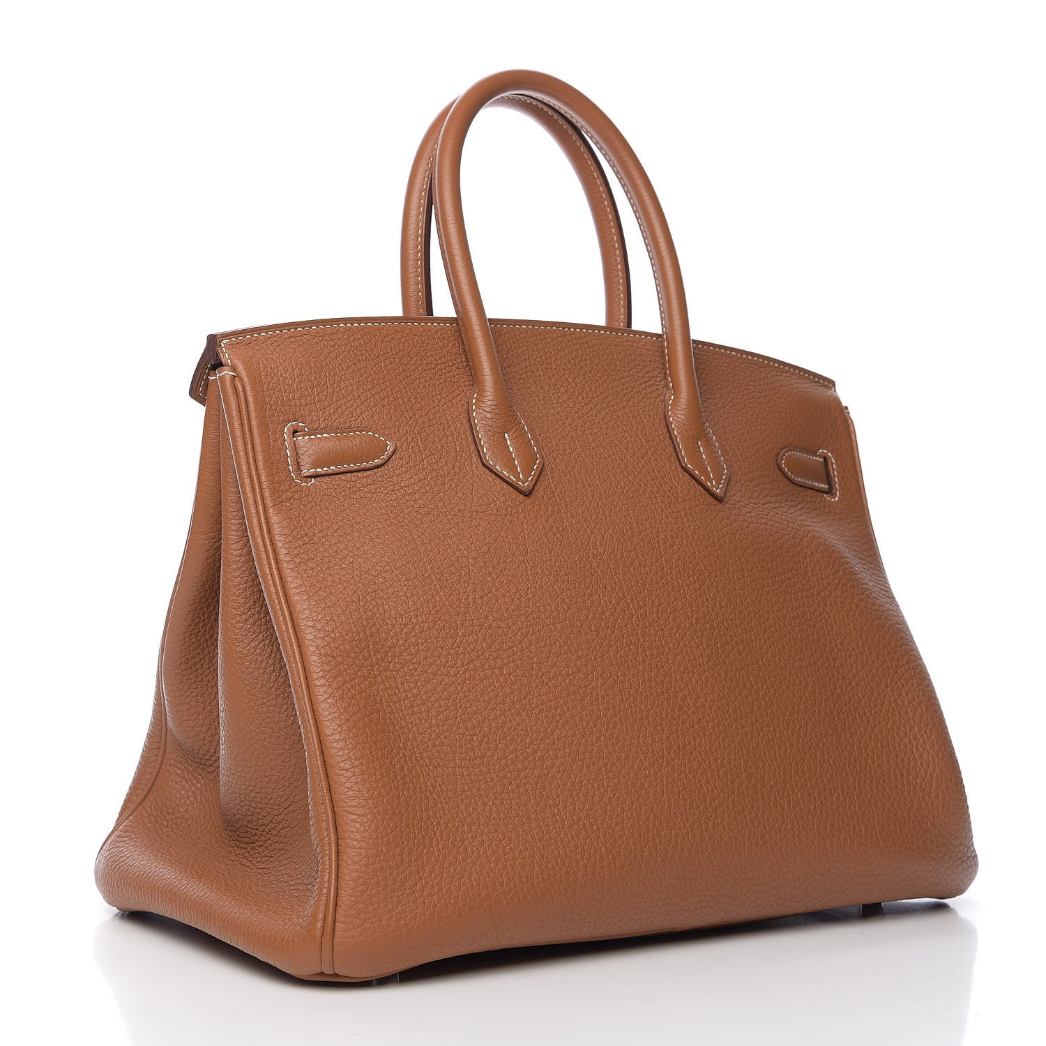 Hermes Togo Birkin 35 Gold 2 of 9