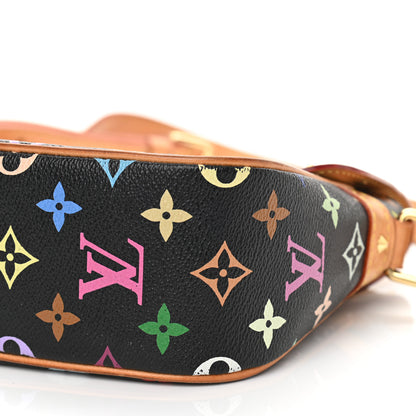 Louis Vuitton Monogram Multicolor Sologne Black 10 of 10