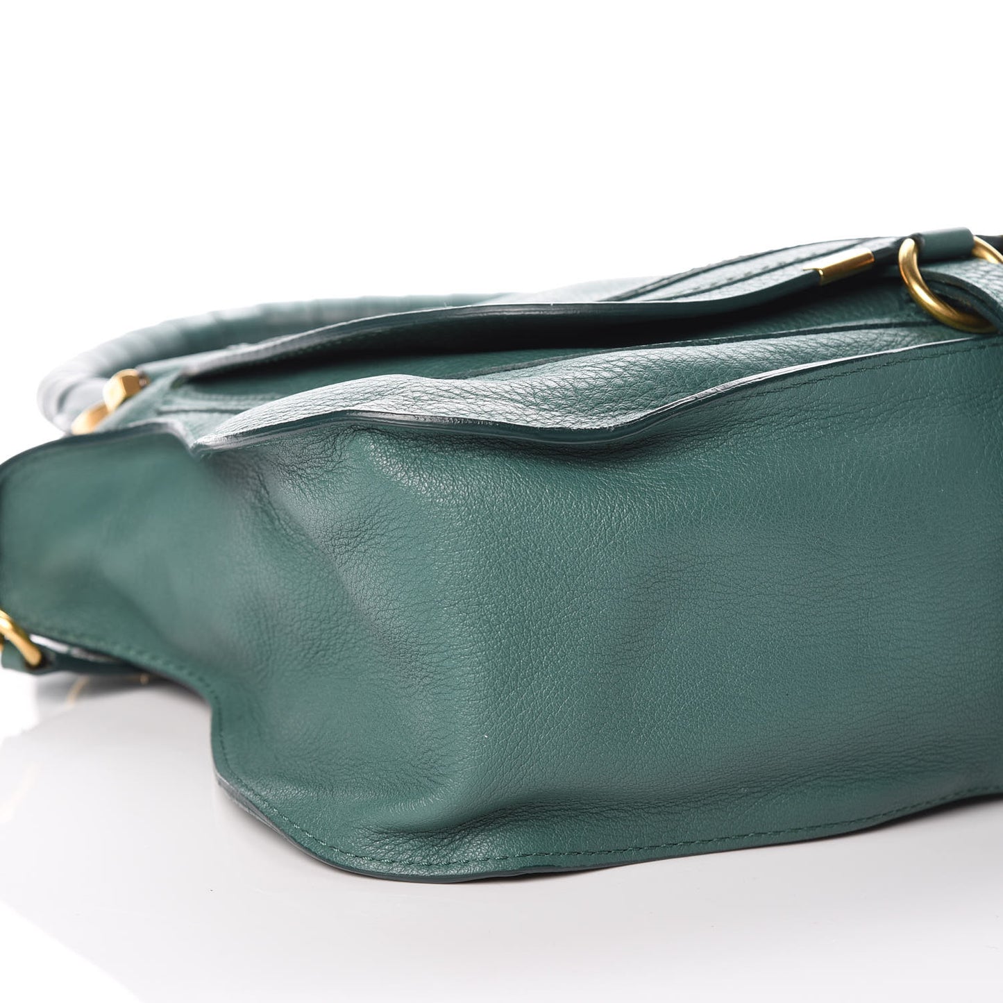 Calfskin Medium Marcie Satchel Emerald