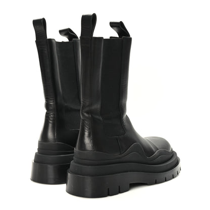 Bottega Veneta Calfskin The Lug Chelsea 55mm Boots 38 Black 4 of 8