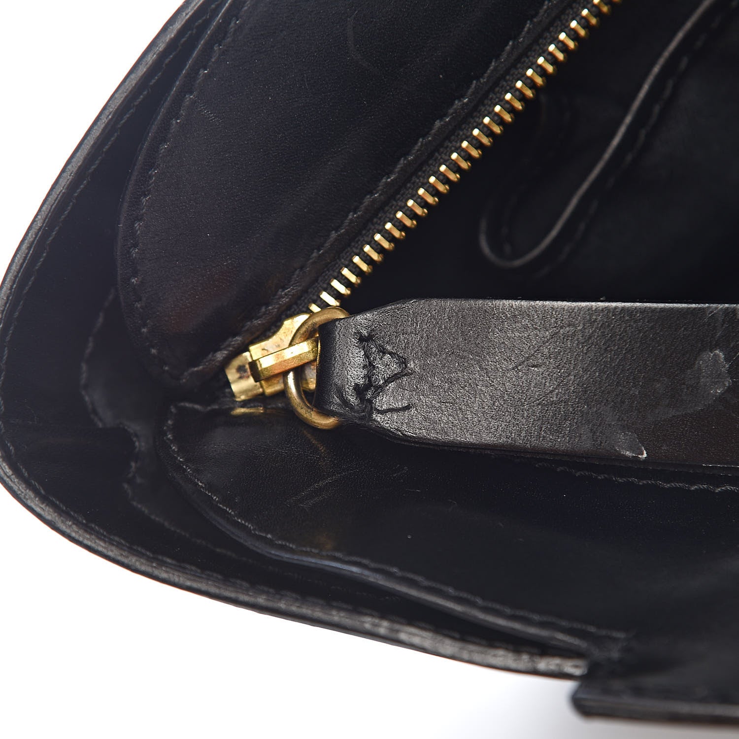Burberry House Check Bridle Calfskin Kent Bag Black 9 of 20