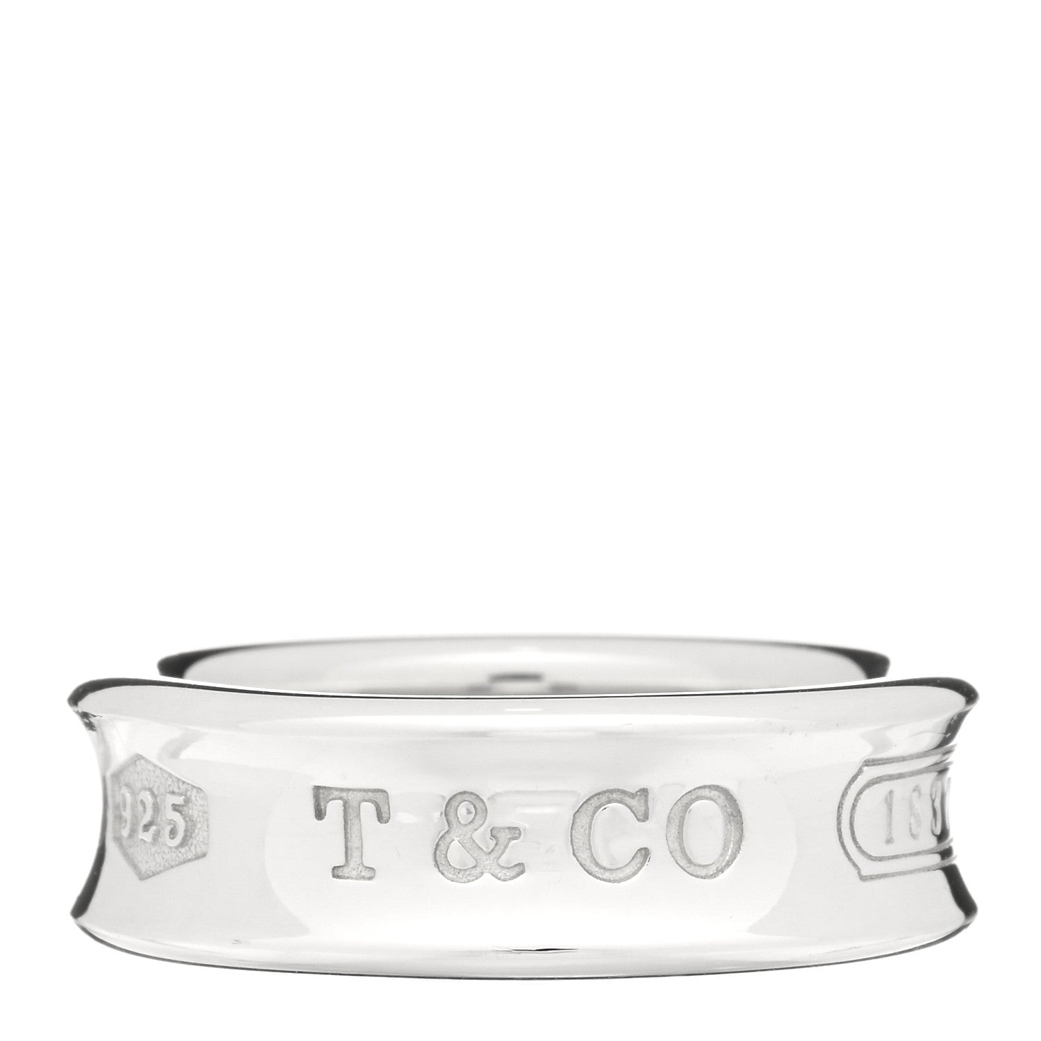 Tiffany Sterling Silver 1837 Ring 57 8 1 of 3