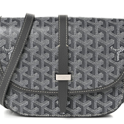 Goyard Goyardine Belvedere II PM Messenger Bag Gray 7 of 9