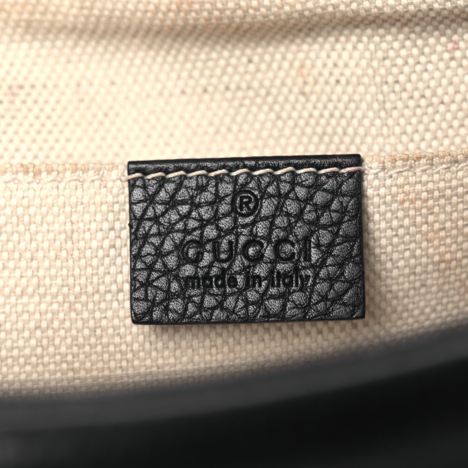 Gucci Pebbled Calfskin Small Soho Disco Bag Black 6 of 13