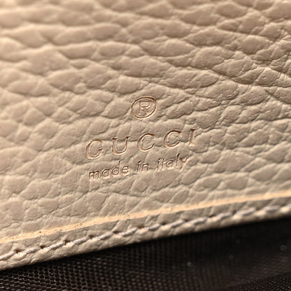 Gucci Dollar Calfskin GG Supreme Monogram GG Marmont Continental Wallet Mystic White Beige Ebony 7 of 9