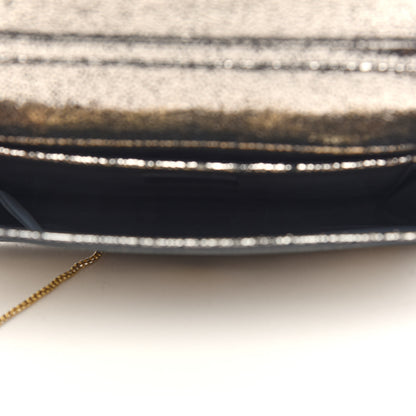 Versace Metallic Suede Palazzo Medusa Evening Bag Gold 5 of 10