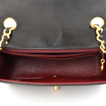 Chanel Lambskin Quilted Small Single Flap Black 5 of 12