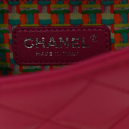 Chanel Rubber Quilted Lambskin Medium Coco Rain Flap Pink 7 of 12
