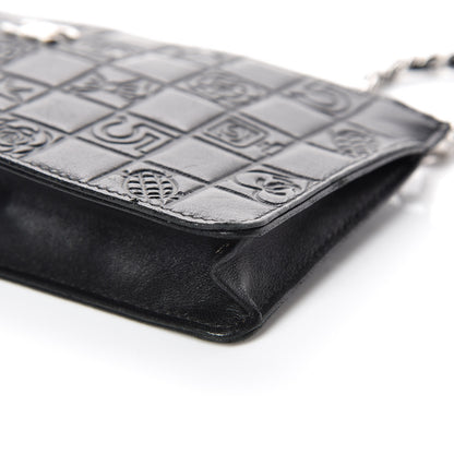 Chanel Lambskin Precious Symbols Pochette Black 9 of 11