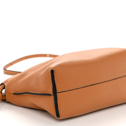 Loewe Calfskin Mini Flamenco Knot Clutch Warm Desert 8 of 9