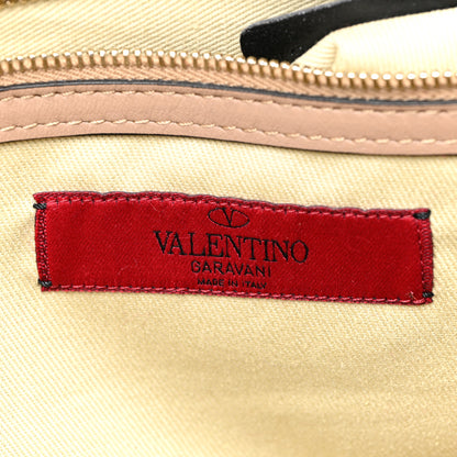 Valentino Garavani Vitello Rockstud Dome Shopper Alpaca 6 of 10