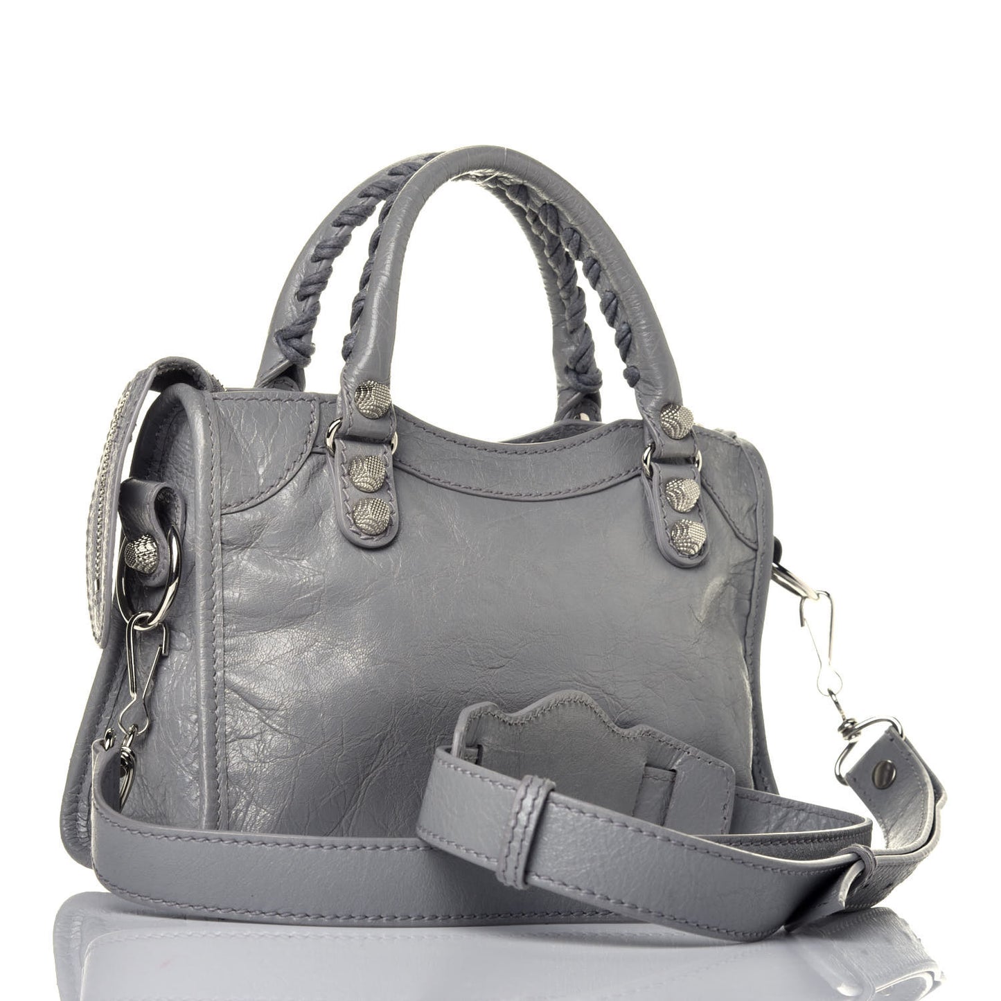 Agneau Giant 12 Silver Hardware Mini City Gris Haussmannien