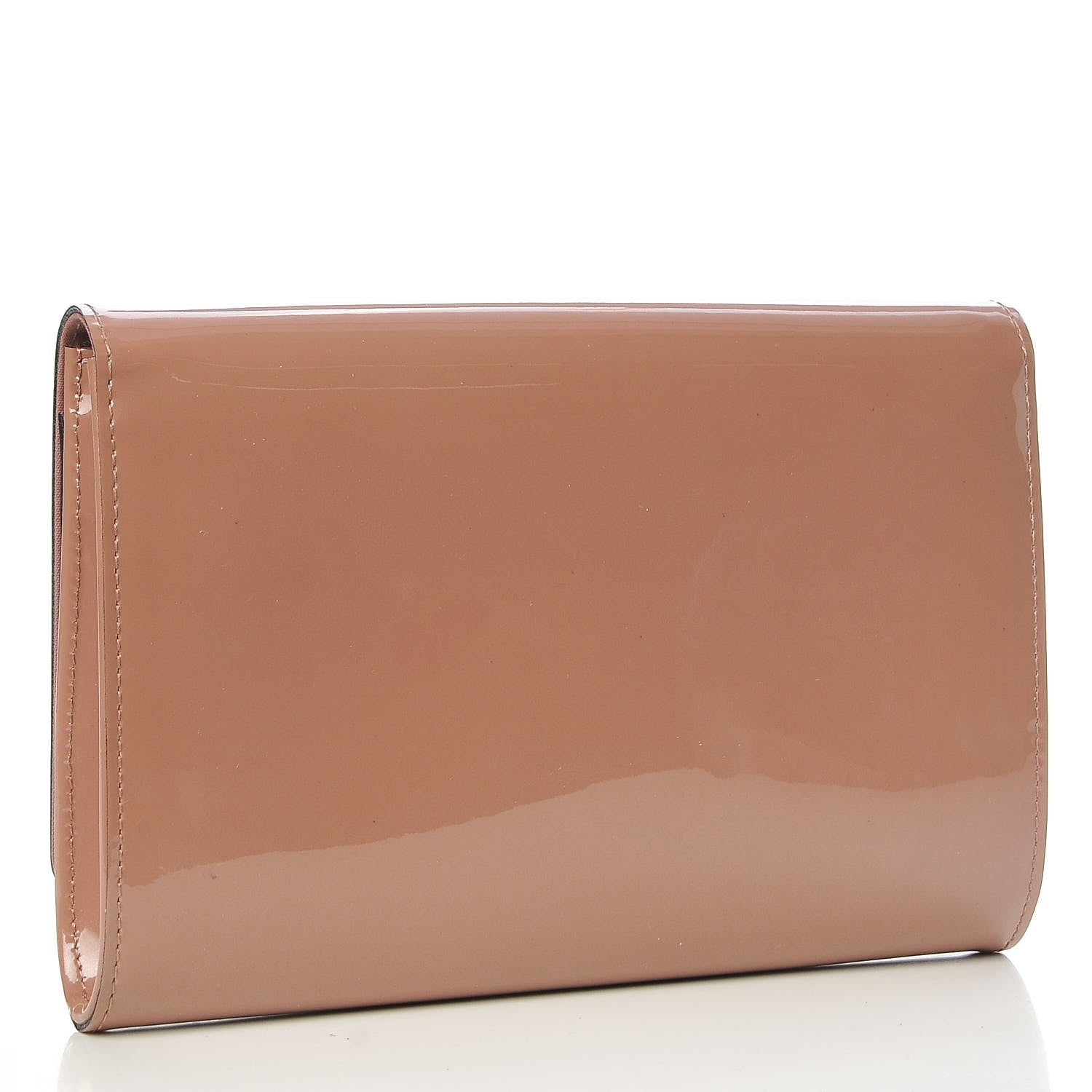 Louis Vuitton Vernis New Sobe Clutch Rose Velours 3 of 6