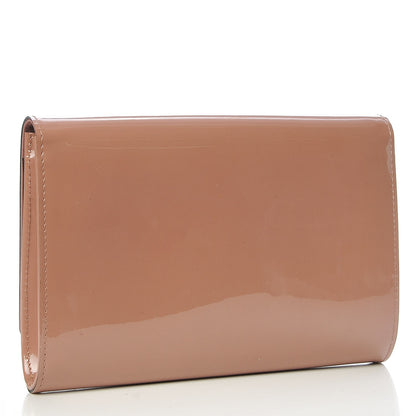 Louis Vuitton Vernis New Sobe Clutch Rose Velours 3 of 6