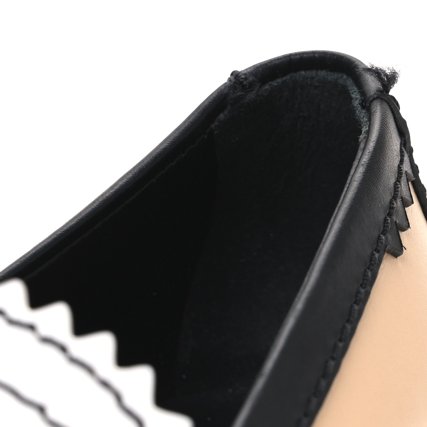 Chanel Calfskin CC Loafers 40 Black White Beige 12 of 13