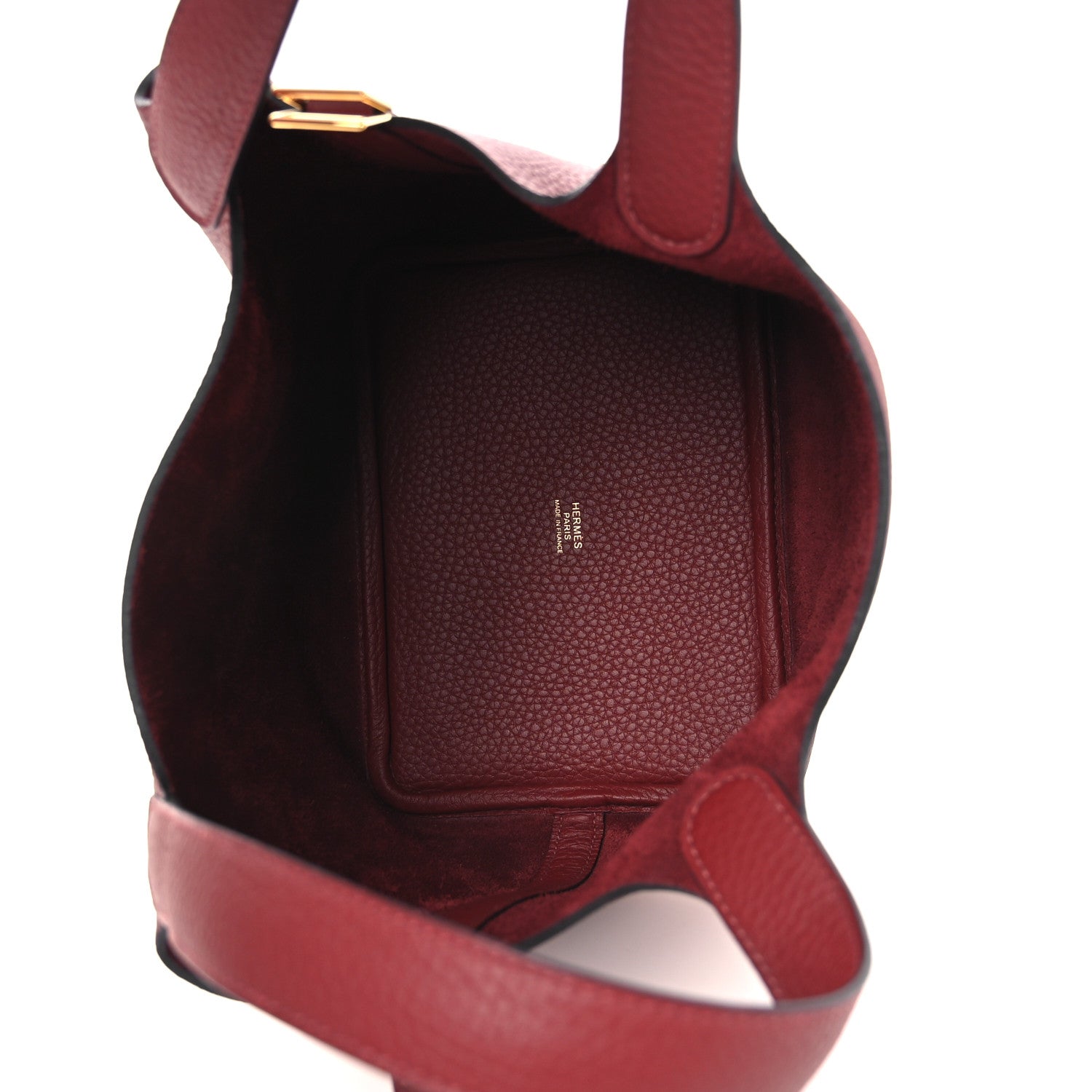 Hermes Taurillon Clemence Picotin Lock 18 PM Rouge H 5 of 11
