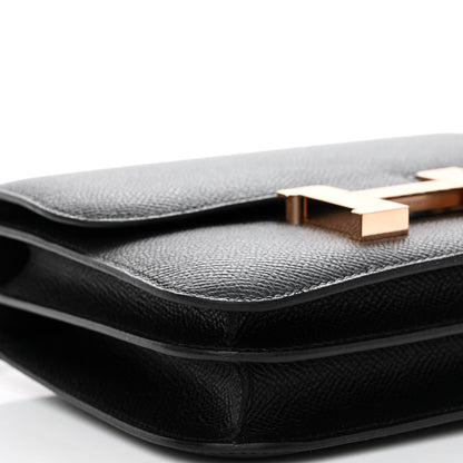Hermes Epsom Constance 18 Black 9 of 11