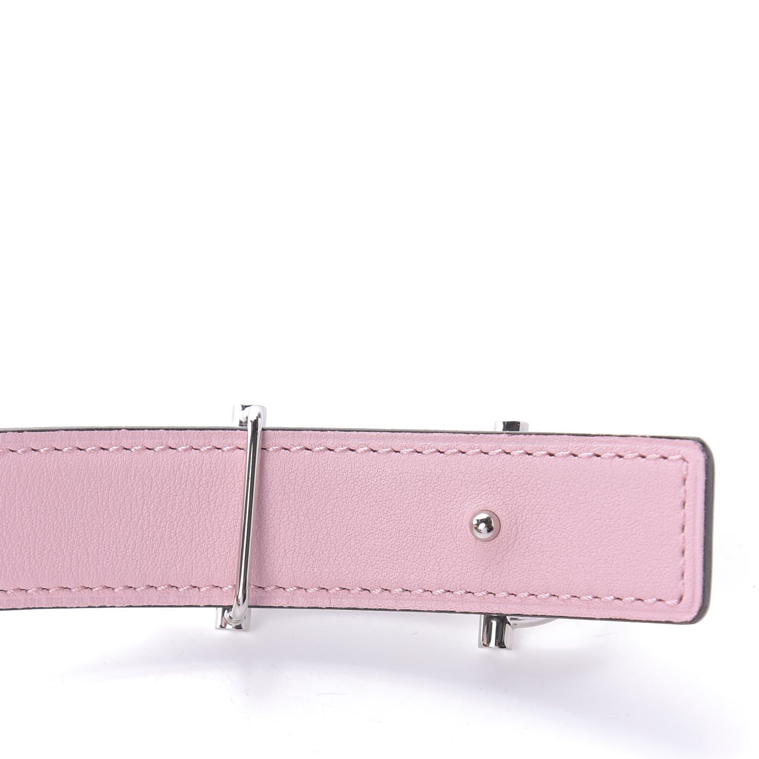 Hermes Swift Epsom 24mm Gamma Belt 75 Rose Sakura Etoupe 5 of 9