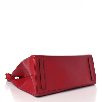 Prada Saffiano Medium Portfolio Tote Fuoco 2 of 8