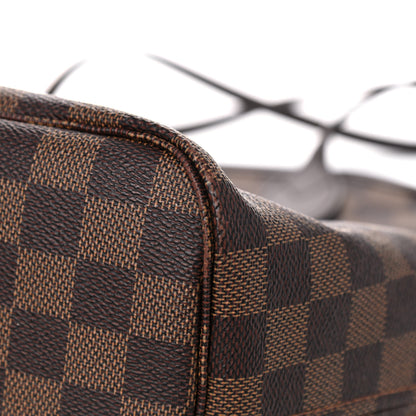 Louis Vuitton Damier Ebene Neo Neverfull MM Rose Ballerine 12 of 24