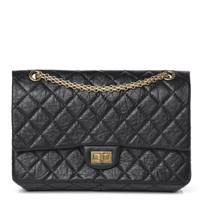 Chanel Aged Calfskin Quilted 2.55 Reissue 226 Flap Black 1 of 10
