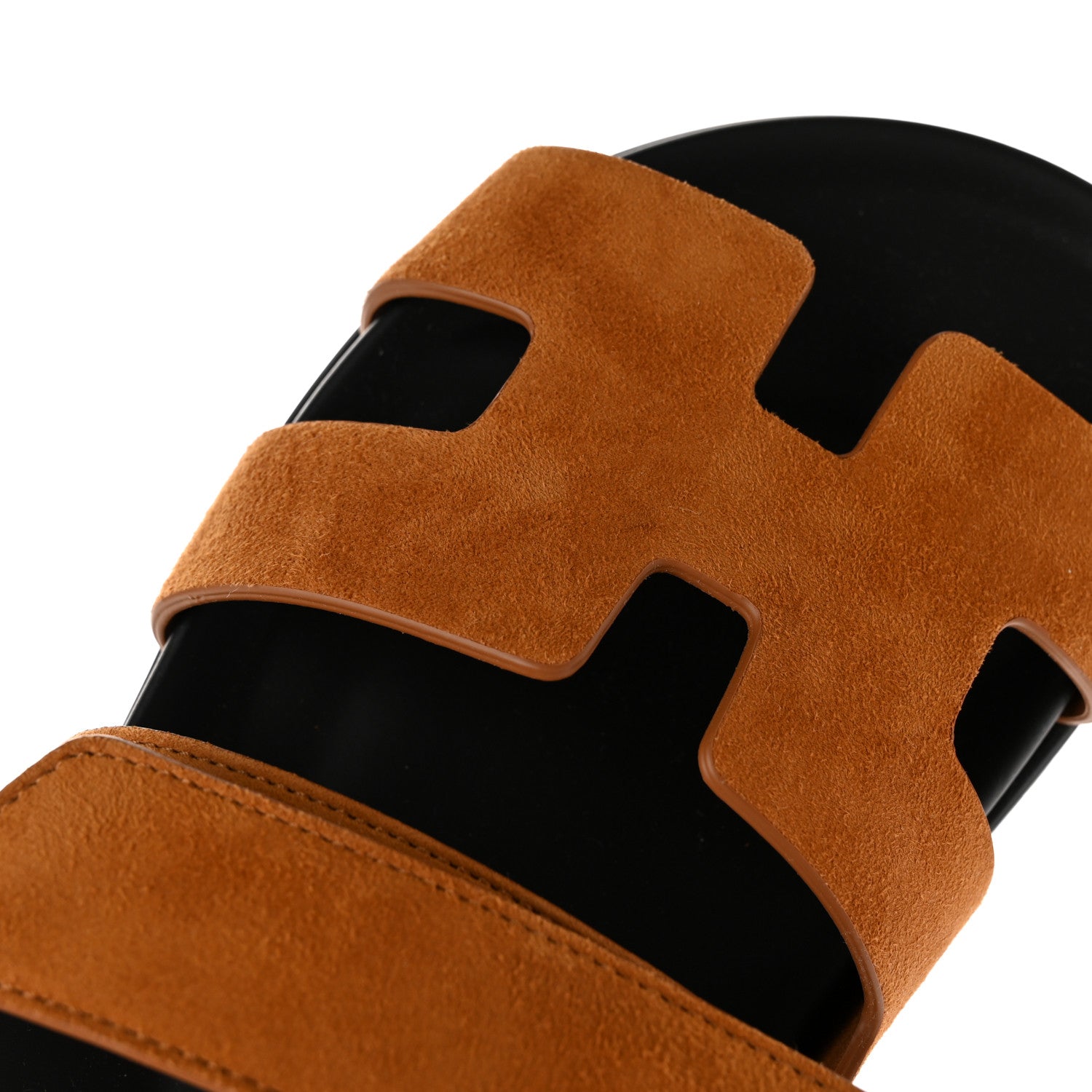 Hermes Suede Goatskin Womens Chypre Sandals 36 Naturel 11 of 14