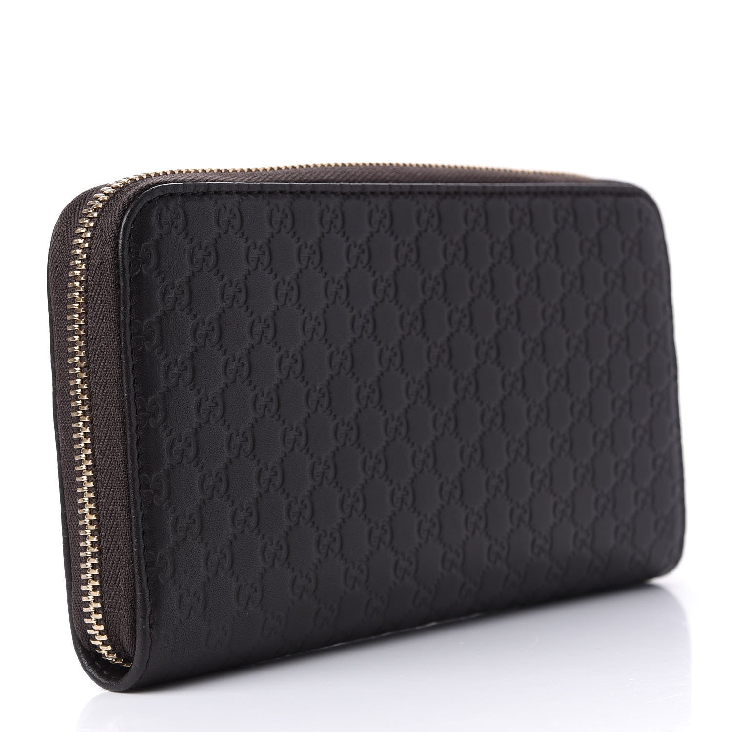 Gucci Microguccissima Zip Around Wallet Black 3 of 11