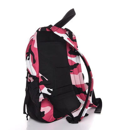 Valentino Garavani Nylon Camouflage Print Backpack Pink White Black 3 of 7