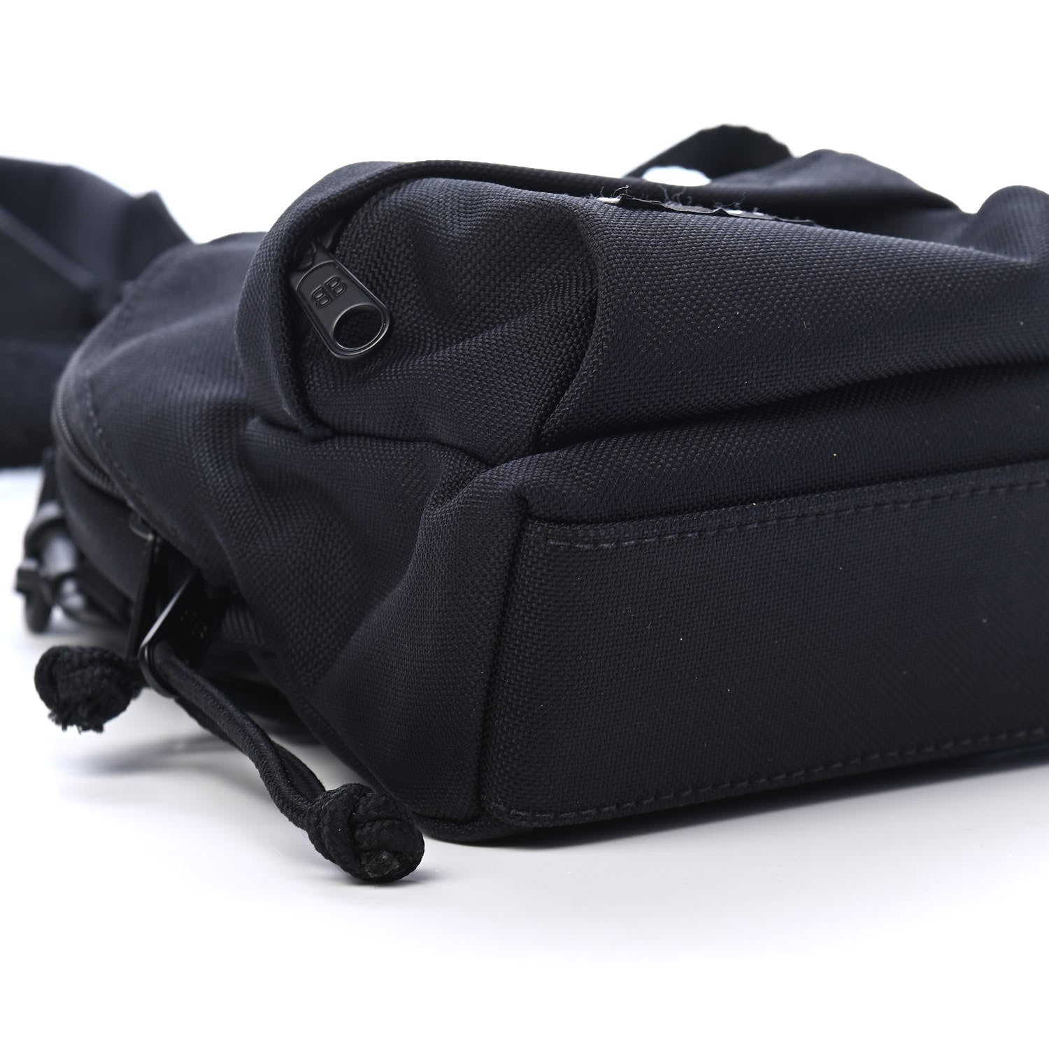 Balenciaga Recycled Casual Nylon Mini Oversized Backpack Black 7 of 8