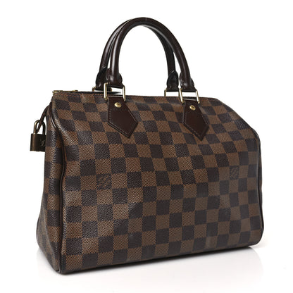 Louis Vuitton Damier Ebene Speedy 25 3 of 10