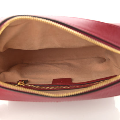 Gucci Azalea Calfskin Small Horsebit 1955 Shoulder Bag New Cherry Red 5 of 10