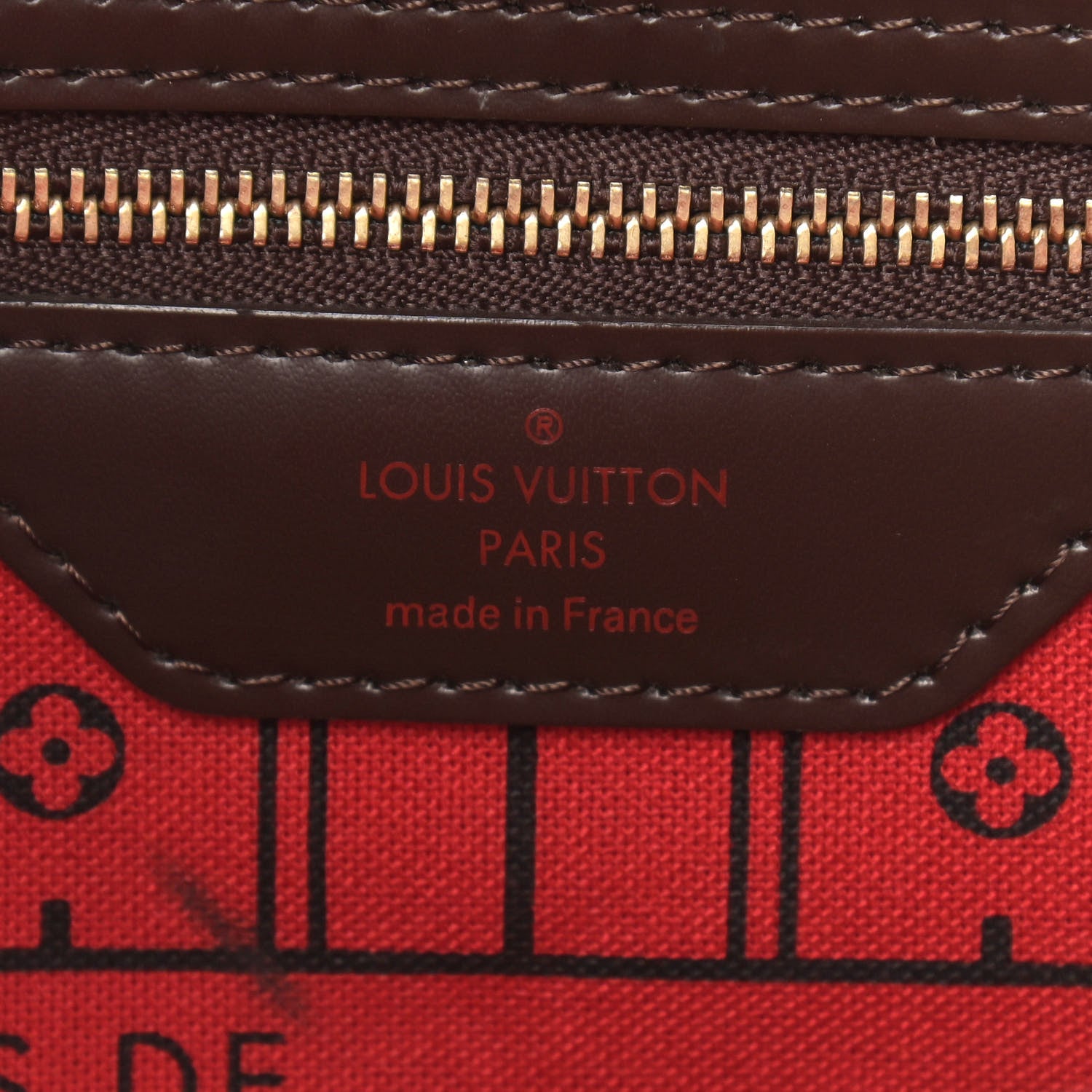Louis Vuitton Damier Ebene Neverfull GM 6 of 15