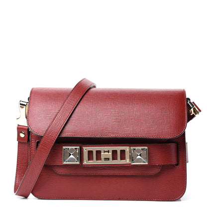 Proenza Schouler New Linosa Mini PS11 Classic Shoulder Bag Red Plum 1 of 8